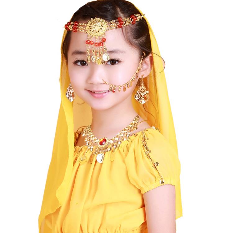 Yellow veil + head covering